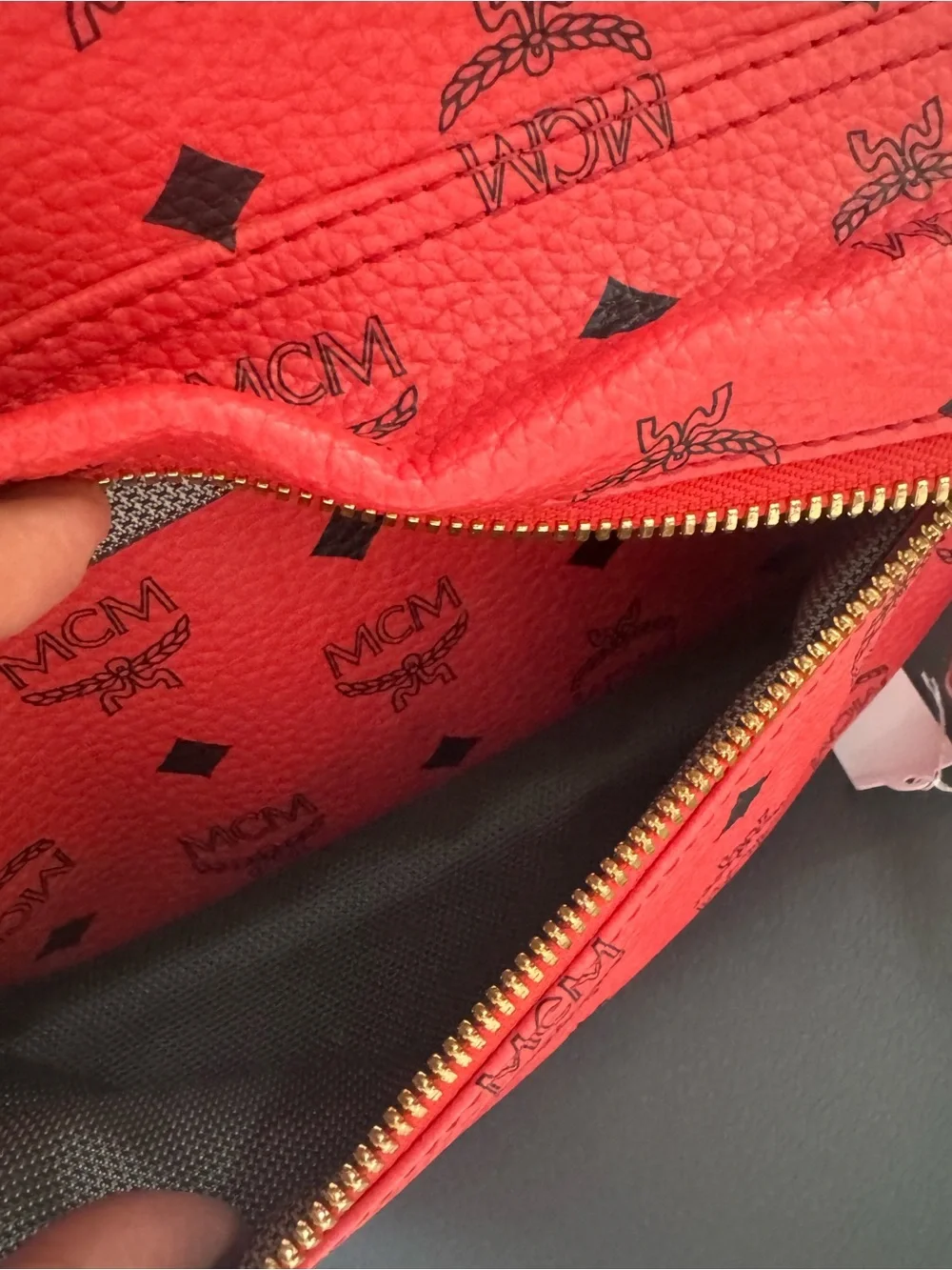 MCM backpack bright